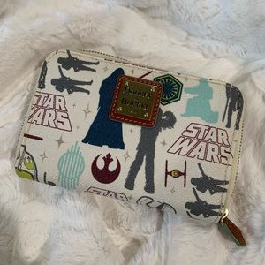 The Force Awakens Dooney & Bourke Zip Up Wallet